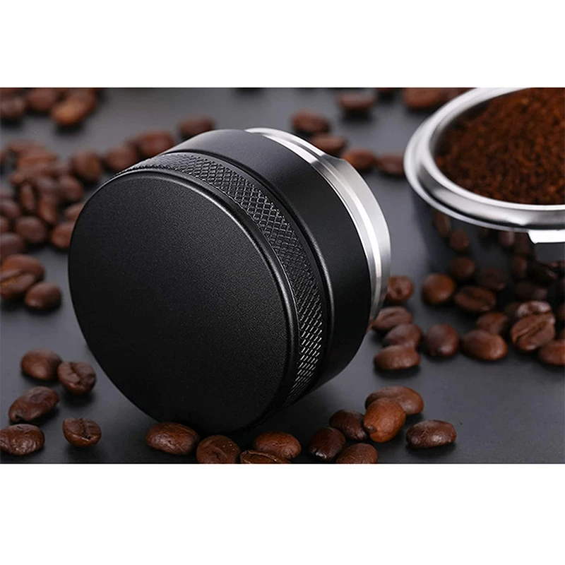 Compactador de caf&eacute; de acero inoxidable, 51MM/58MM, distribuidor de caf&eacute; en polvo, martillo, accesorios de caf&eacute; para el hogar-1