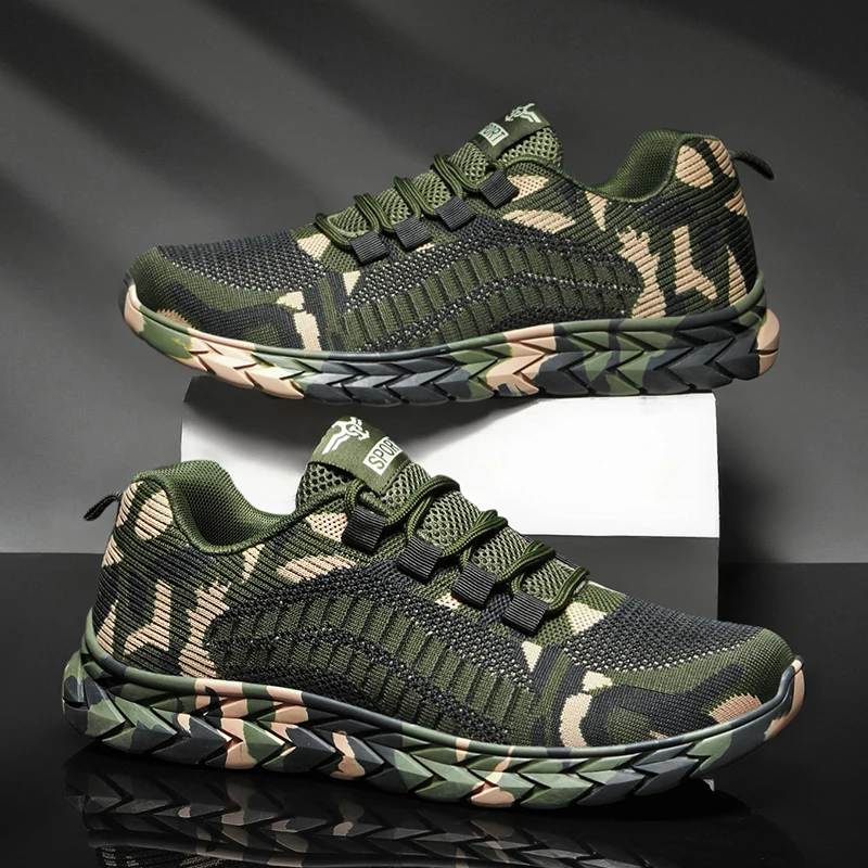 

Lover Running Shoes Camouflage Fashion Sneakers Women Breathable Casual Shoes Men Army Green Trainers huarache Plus Size 35-44