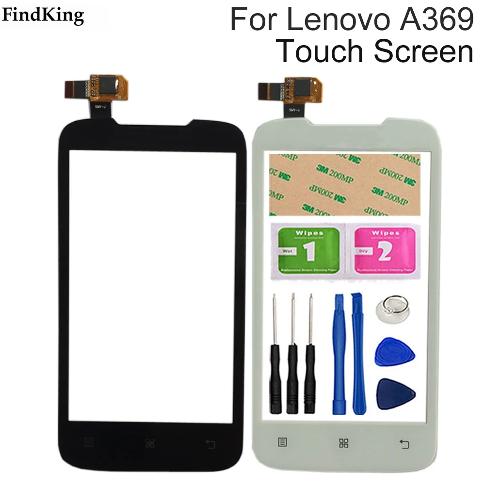 Сенсорный экран для Lenovo A369 A369i A 369 369i сенсорная панель сенсорный дигитайзер