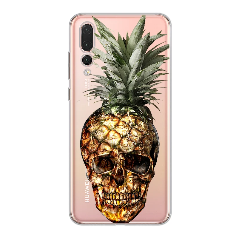 Чехол ciciber с фруктами и ананасами для Huawei P30 P20 P10 P9 P8 Lite Pro Plus 2017 P smart 2019 чехлы