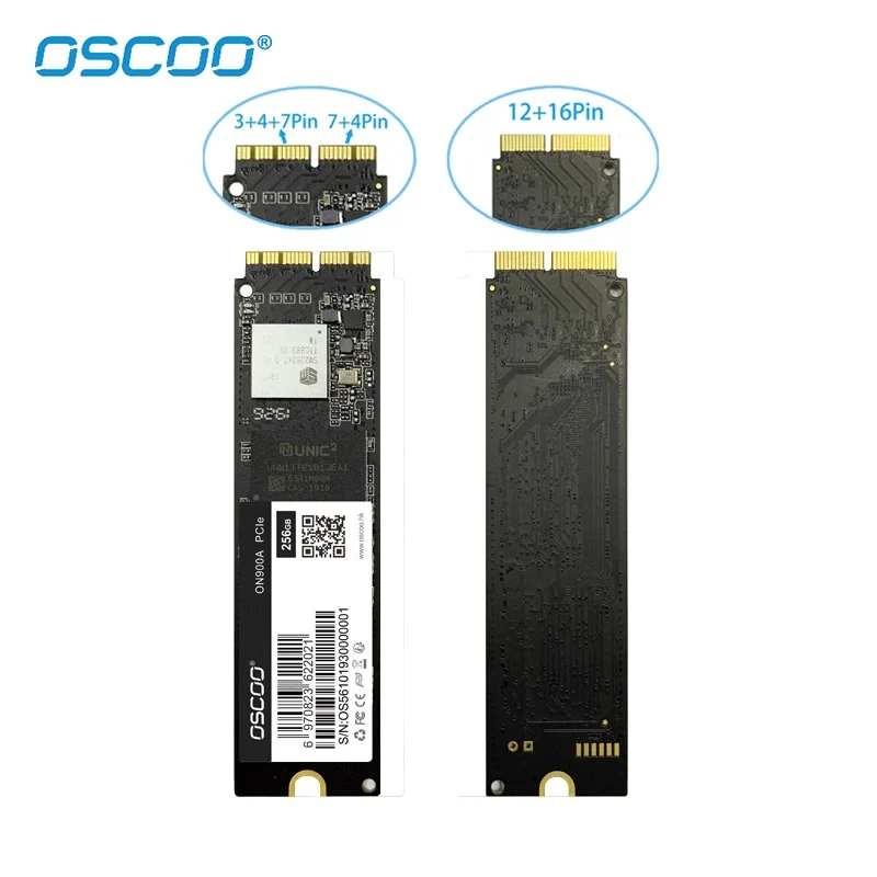 Новый твердотельный накопитель 1 ТБ M.2 NVMe для MacBook Air 2013 2017 A1466 A1465 Pro Retina
