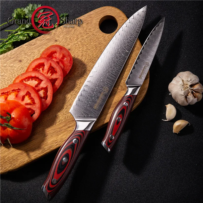 Набор ножей для шеф повара из 2 предметов японские кухонные ножи