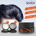 Sevich сильный удерживающий гель для укладки волос глиняный гель для мужчин ежедневное использование прически воск матовое покрытие формовочный крем для укладки волос управление краями