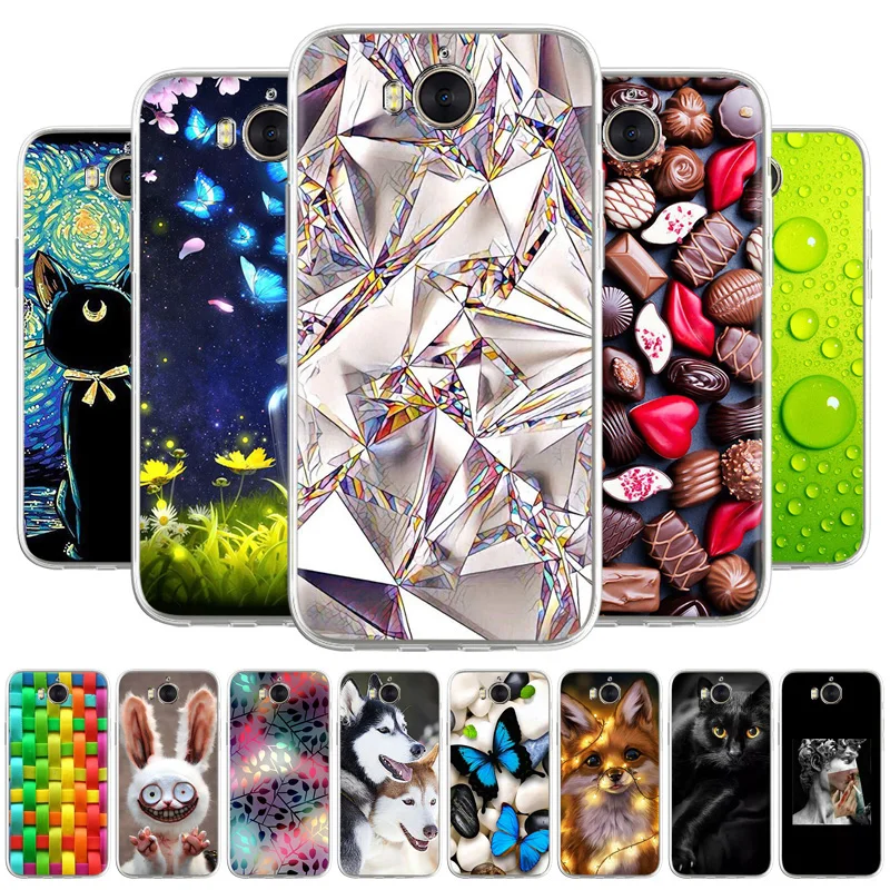 

TPU Case For Huawei Y6 2017 Silicon Back Cover For Huawei Y5 2017 Honor 6 Play Y5 III MYA-L22 Soft Funda Protetive Shell