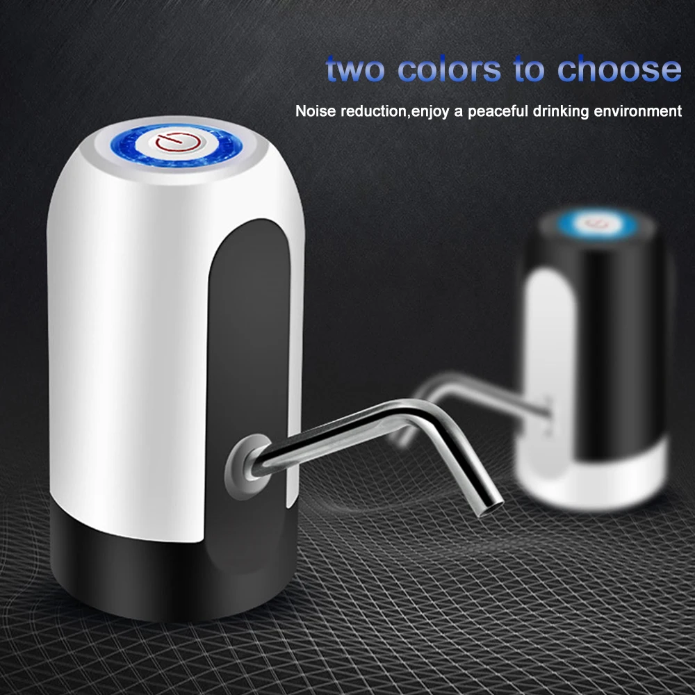 Электрический диспенсер ZILU, водяной насос с usb-кабелем, перезаряжаемый насос для бутылки воды, портативная беспроводная Питьевая Бутылка, посуда для напитков, инструмент