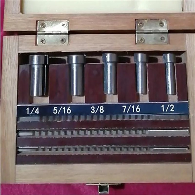 9 шт./компл. бусины keyway из быстрорежущей стали с 5 втулками и 1 штифтом высокое