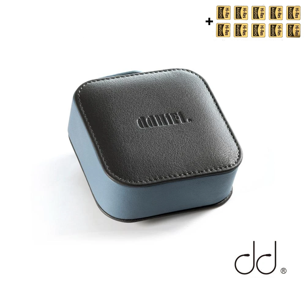 

DD ddHiFi C80B коробка для хранения наушников из натуральной кожи для внутриушных мониторов IEMs первый слой воловьей кожи Защитная Сумка Чехол