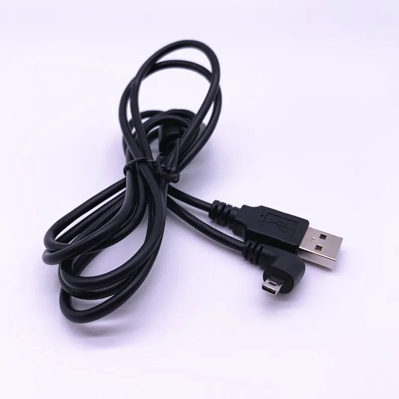USB штекер к проводу 8 контактный левый Угловой 90 градусов кабель для передачи