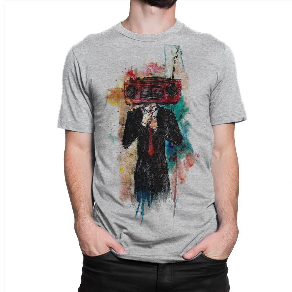 Radiohead Art T shirt Rock Tee мужская женская футболка с принтом всех размеров на заказ| |