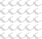 100 шт. 0,8 мм Сварочные стержни горячий степлер ремонт машины пластик для автомобиля ремонт бампера предварительно вырезанные волнистые скобы (обновленная модель)