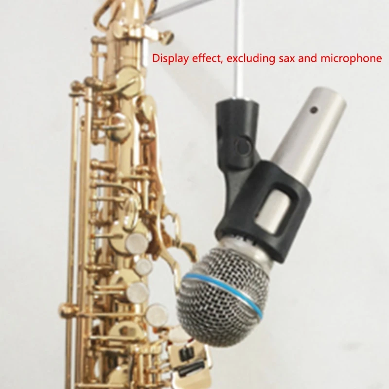 3 8 мм держатель для саксофона с зажимом микрофона Sax|Детали и аксессуары| |