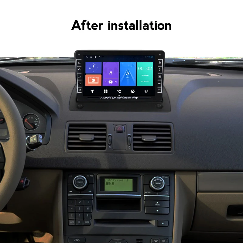 HD1280 * 720 Android Автомагнитола GPS Navi мультимедийный плеер для Volvo XC90 2002 2003 2004 2005 2006-2014 2Din