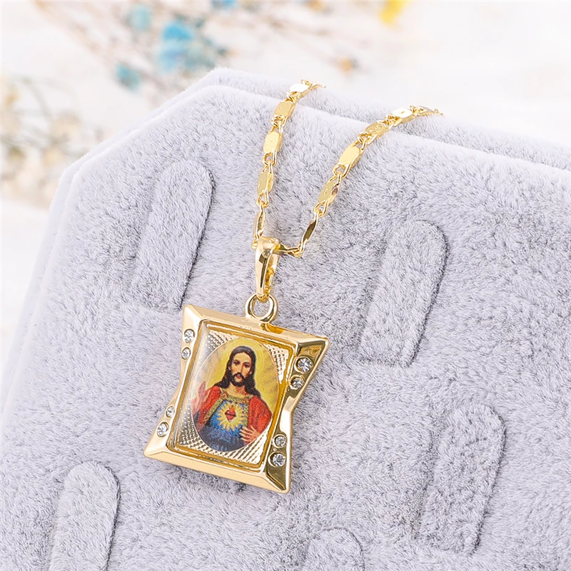 2020 Новая мода Пресвятая католическая Дева Мария Подвески Женская винтажная