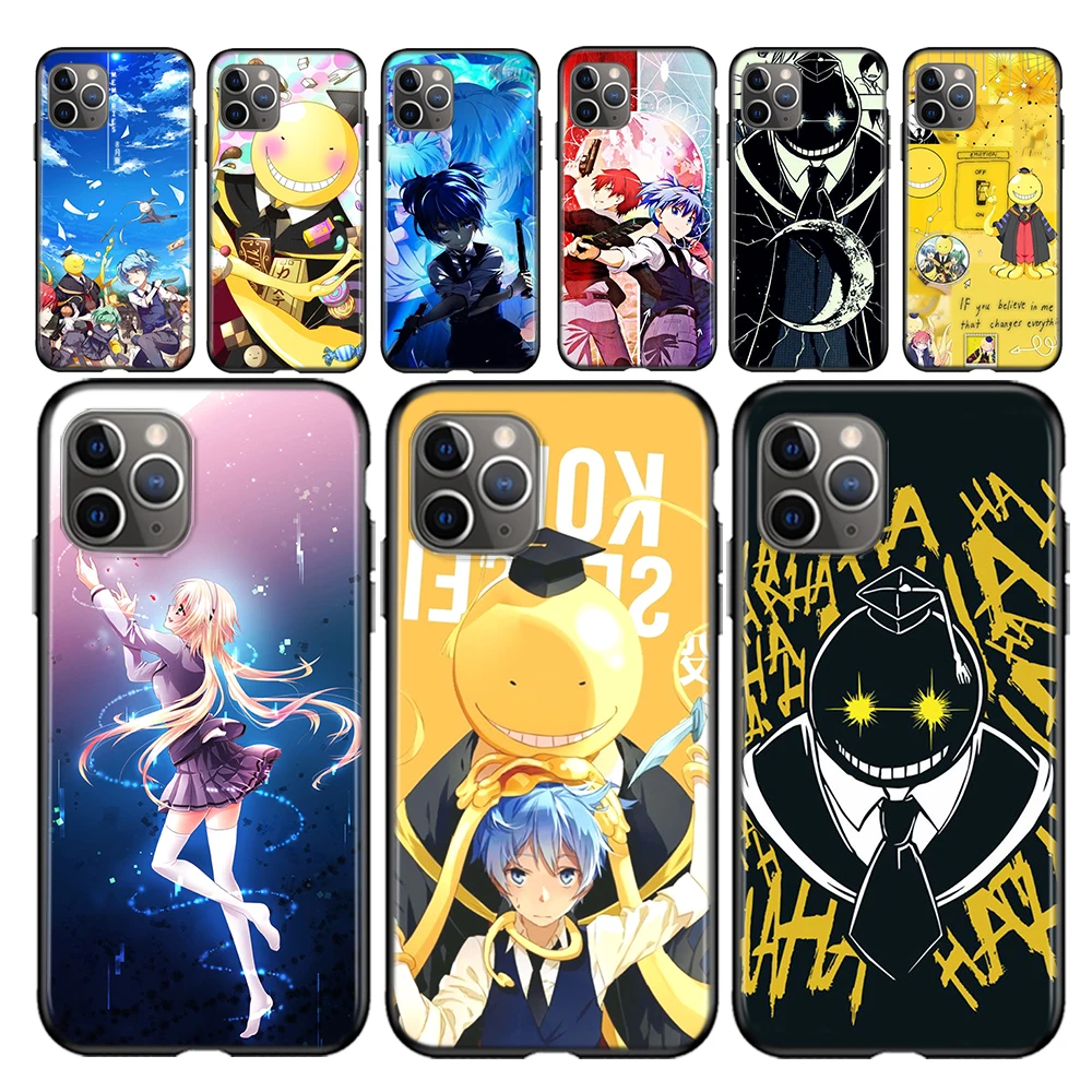 

Assassination Classroom Silicone Cover For Apple Iphone 12 Mini 11 Pro XS MAX X XR 6 7 8 Plus 6S 5 5S SE Phone Case