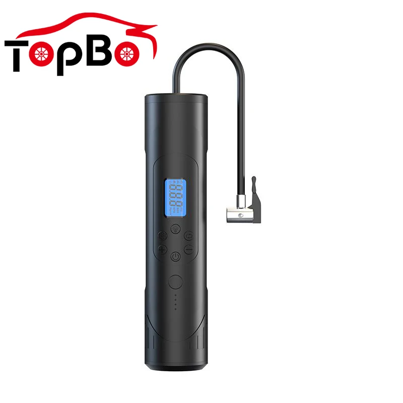 

12V Rechargeable Car Digital Air Compressor Emergency Light Bicycle Balls Tyre Pump Air Pump Tire Inflator Cordless Compressor