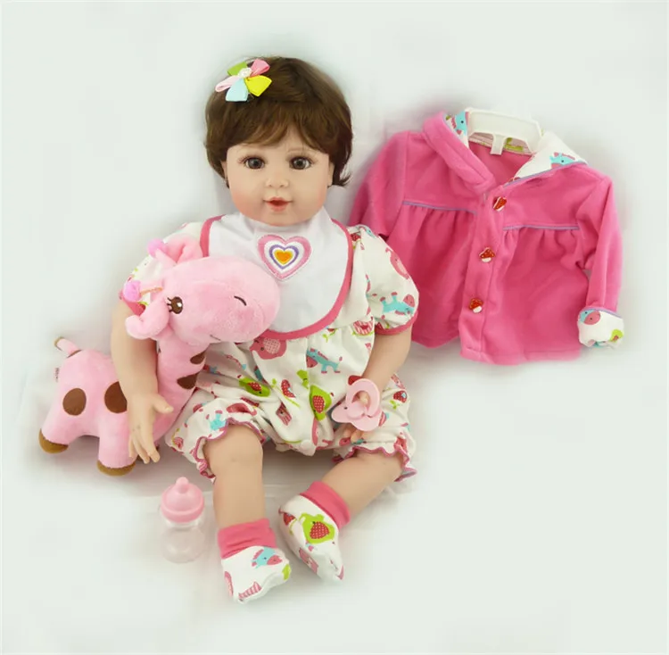 Кукла реборн NPK популярная силиконовая кукла-младенец мягкое тело девочка малыш