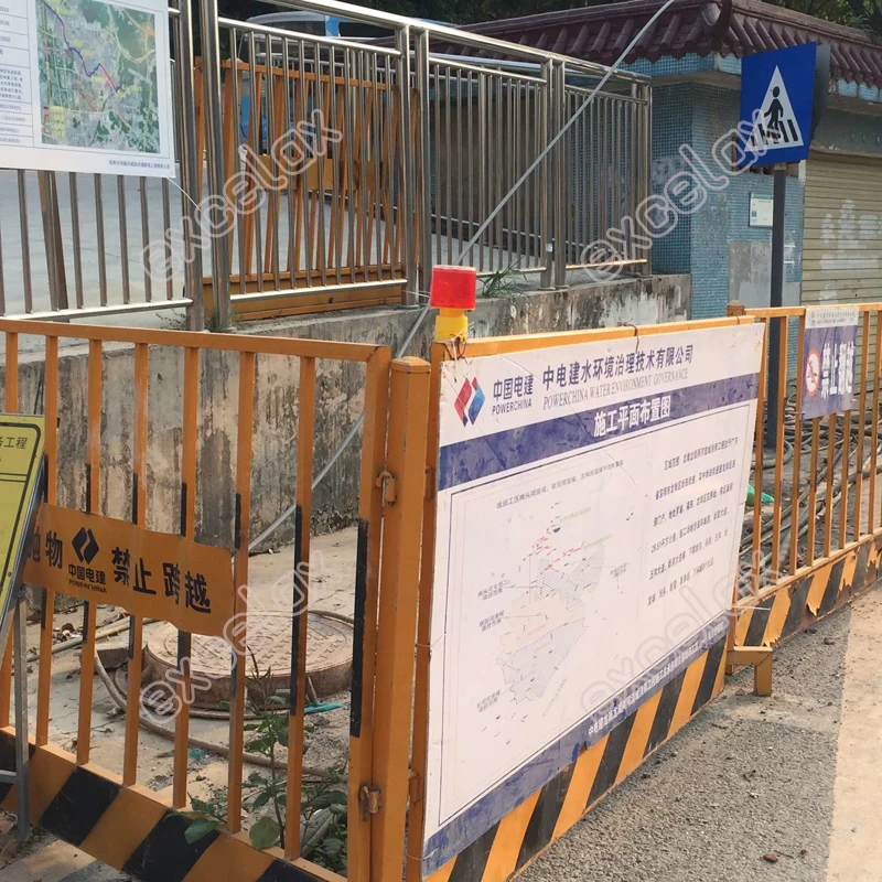 2 шт. солнечной Мощность светодиодный Предупреждение Strobe Flash светильник маяк