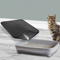 waterproof pet cat litter mat double layer litter cat pads trapping pets litter box mat pet products bed for cats house clean