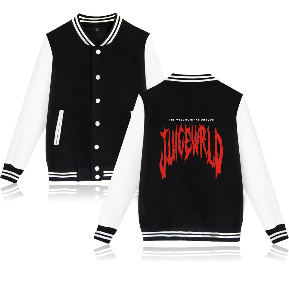 

Casual baseball uniform jacket men's and women's jacket lettered loose baseball jacket sports coat