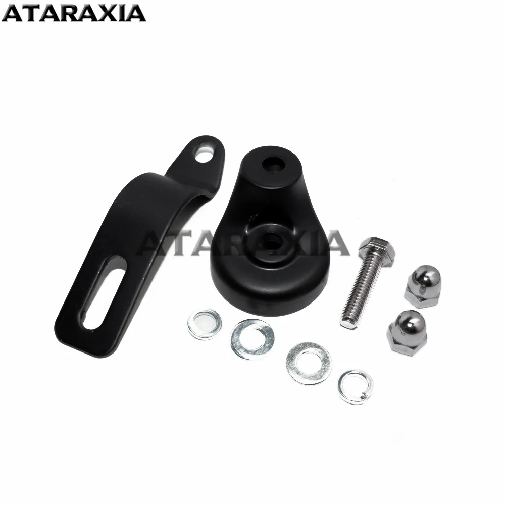 Алюминиевый мотоциклетный хромированный черный V образный кожух для Harley Big Evo /