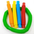 Популярная игрушка-антистресс с пузырьками, игрушка-антистресс из цветного пластика