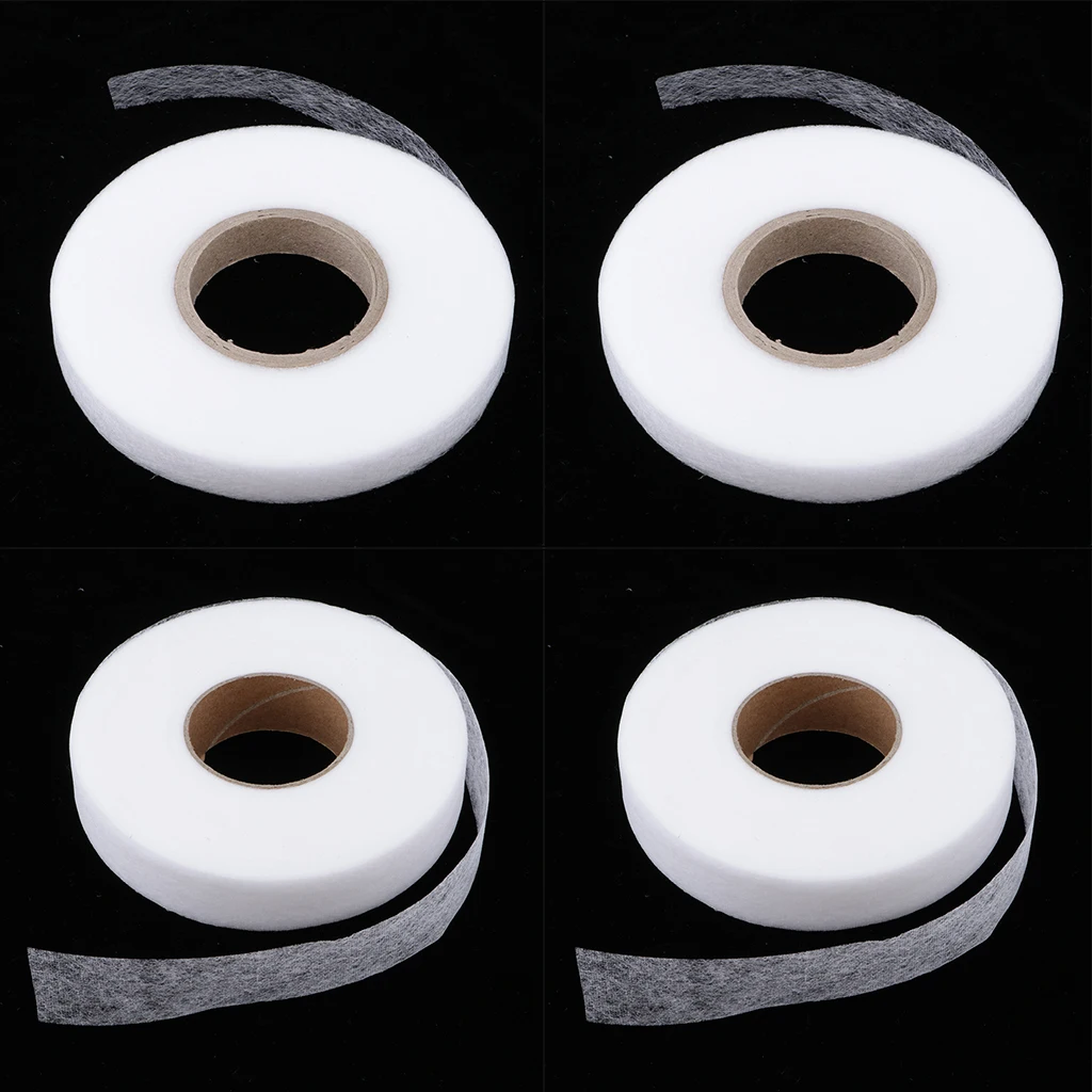Клейкая лента 90 ярдов фиксирующий материал для утюга и шитья белые аксессуары