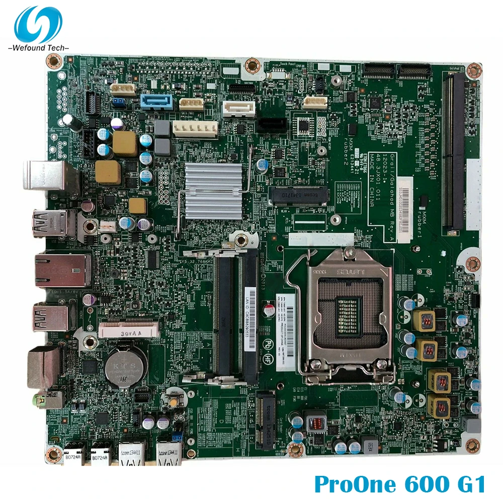 

100% Working Motherboard For HP ProOne 600 G1 739681-001 739681-501 697286-002 700629-001 Shipping Without Battery Fully Tested