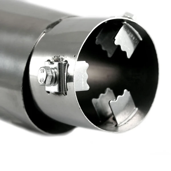 Универсальный автомобильный глушитель выхлопной трубы наконечник из