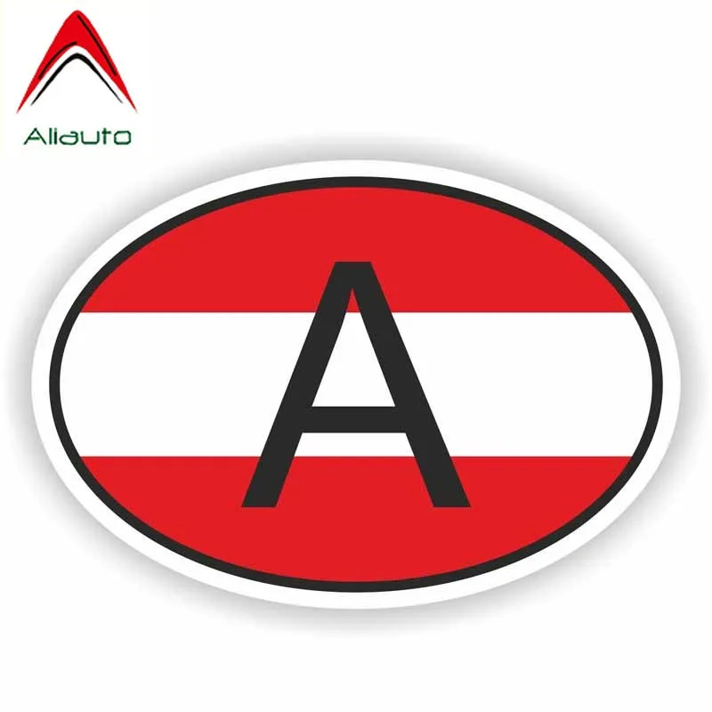 

Aliauto Personality Car Sticker Funny A Austria Country Code Reflective Waterproof Decoration Decal Accessories PVC,15cm*10cm