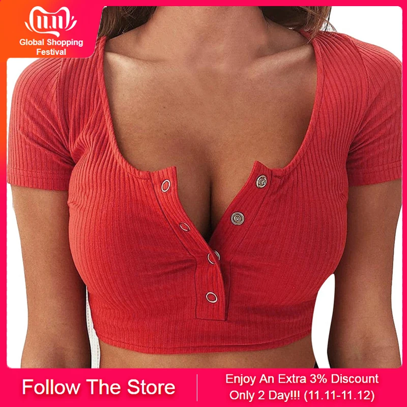 Сексуальный Летний Топ для женщин тонкий короткий Модный укороченный топ с