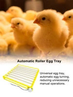 egg incubator durable automatic egg turning adjustable egg tray incubator multifunctional roller for chickens ducks gooses birds