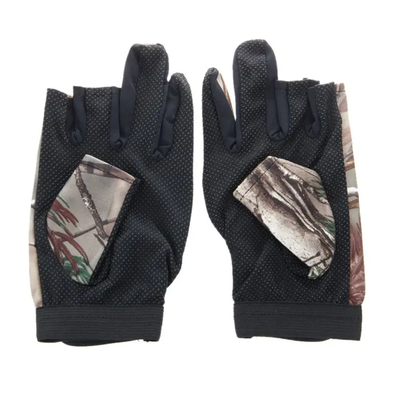 3 коротких пальца водонепроницаемые перчатки для рыбалки охотничьи
