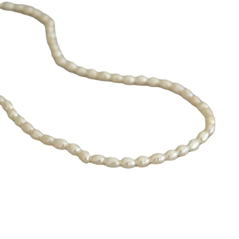 

CMajor 2021 New Fresh Water Pearl Simple Small Pearl Choker Necklace For Women