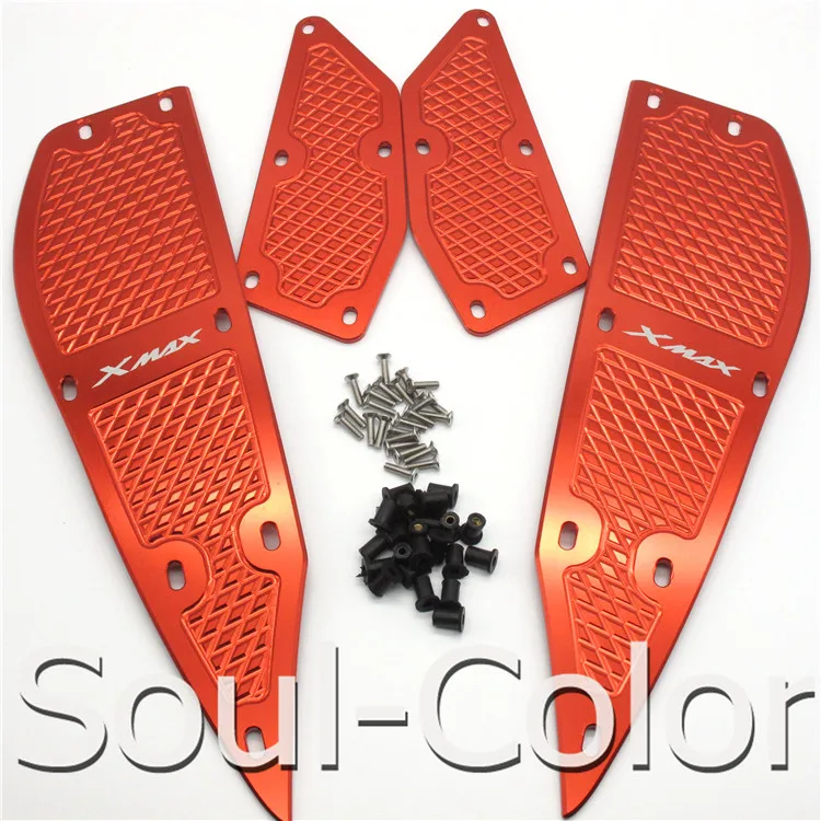 Новые аксессуары для мотоциклов накладки ног накладка на педаль XMAX 300 X MAX 250 2017 2018