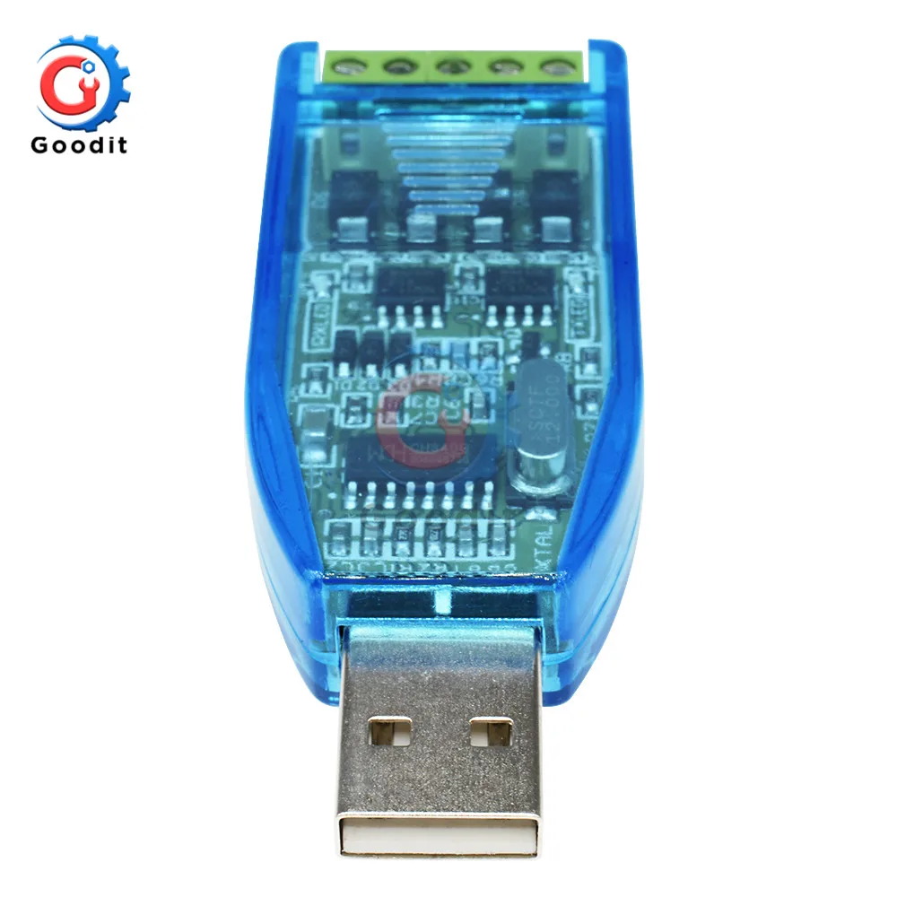 Промышленный преобразователь USB в RS485/422 CH340 RS485 с защитой от обновления |
