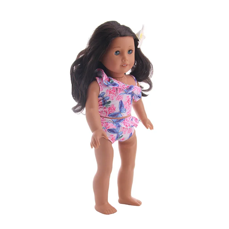 10 американских кукольных аксессуаров купальный костюм для 18 дюймовых кукол и 43