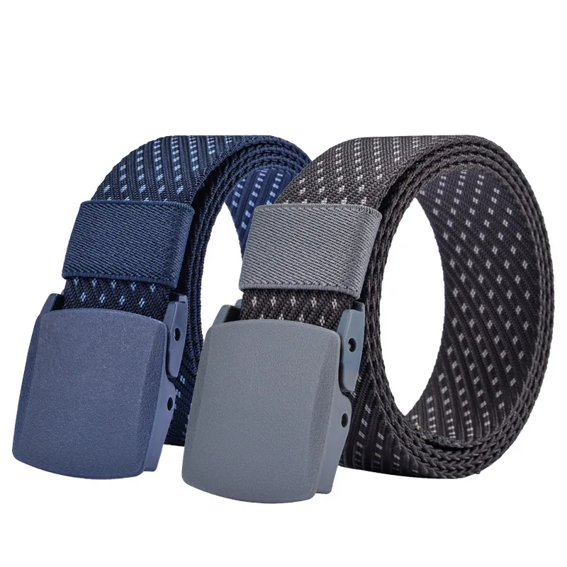 Мужские повседневные холщовые ремни из чистого нейлона деловые модные для