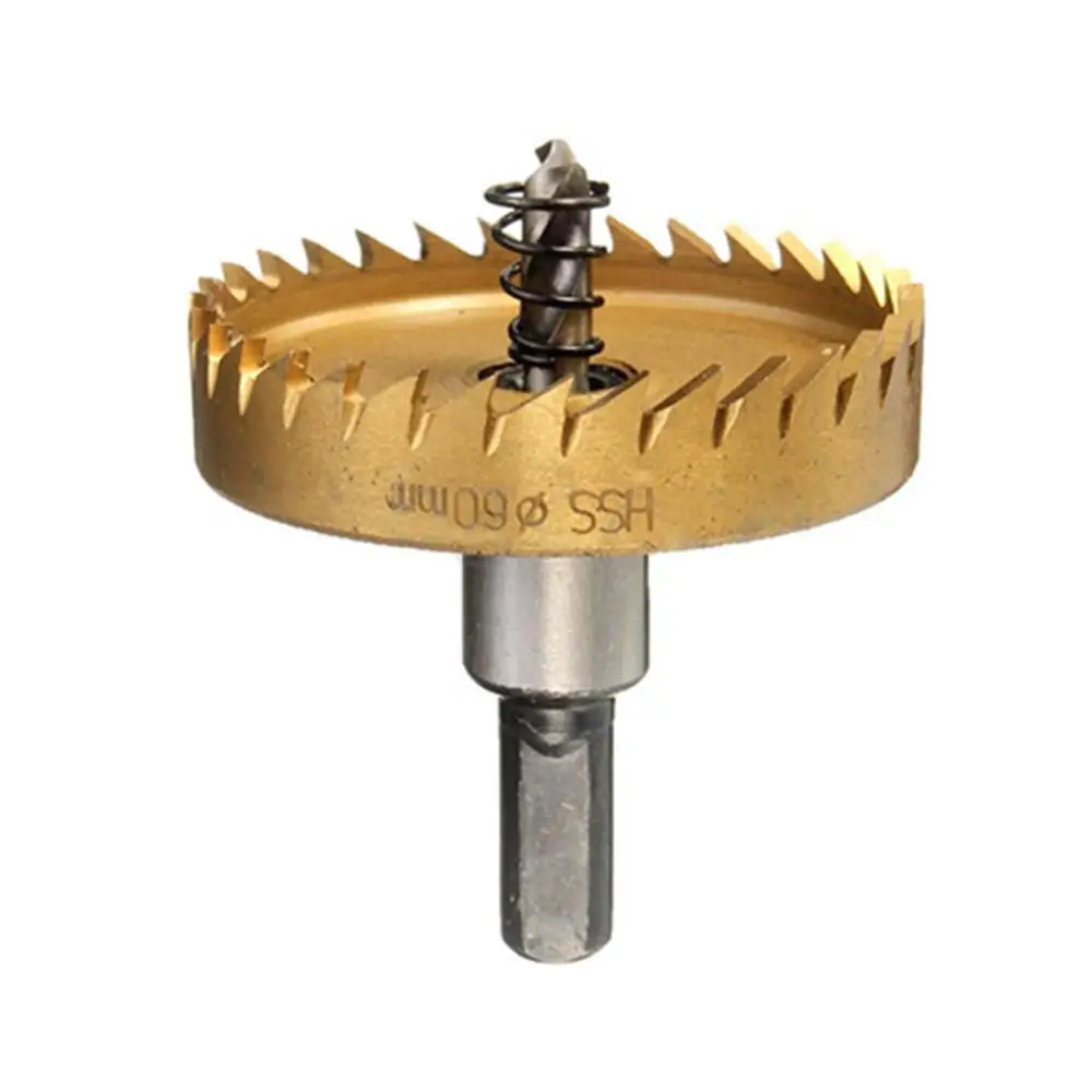 

16-60mm HSS Drill Bit Hole Saw Metal Steel Set Cutter Tool for Metal Wood Alloy High Speed Steel Hole Opener Bit