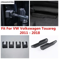 for vw volkswagen touareg 2011 2018 car door lock stopper protector under seat floor air ac heater vent outlet cover kit trim
