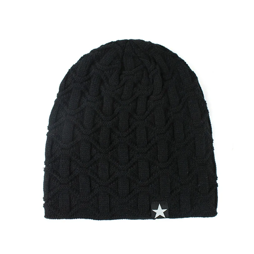 Men Women Baggy beanie Winter Trendy Warm Oversized Chunky Stretchy Slouchy Skully Hat gorros hombre invierno sombreros | Аксессуары для