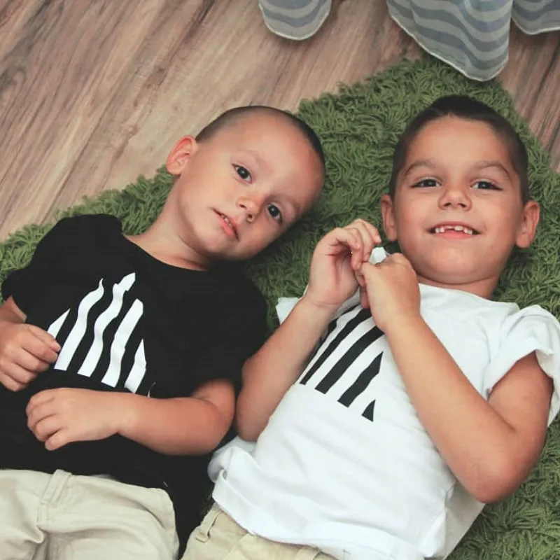 Футболки с круглым вырезом и мультяшным принтом для девочек мальчиков детская