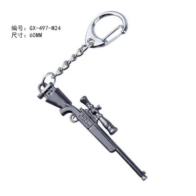 Классический стрельба игра брелок пистолет подмашина снайперский револьвер AK 47