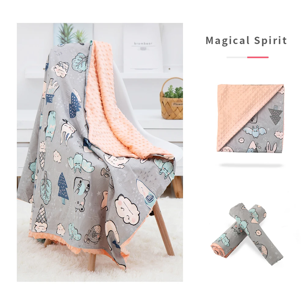 Новое Детское Хлопковое одеяло мягкое Фланелевое флисовое Пеленальное Одеяло