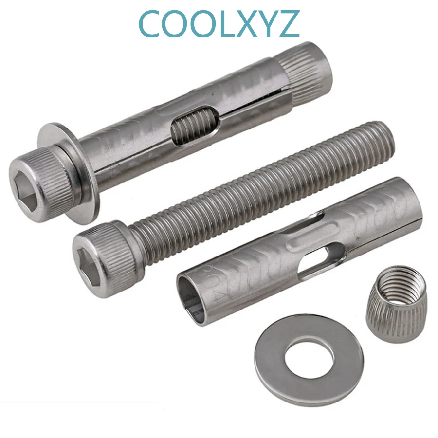 304 встроенный расширительный винт из нержавеющей стали внутренний болт