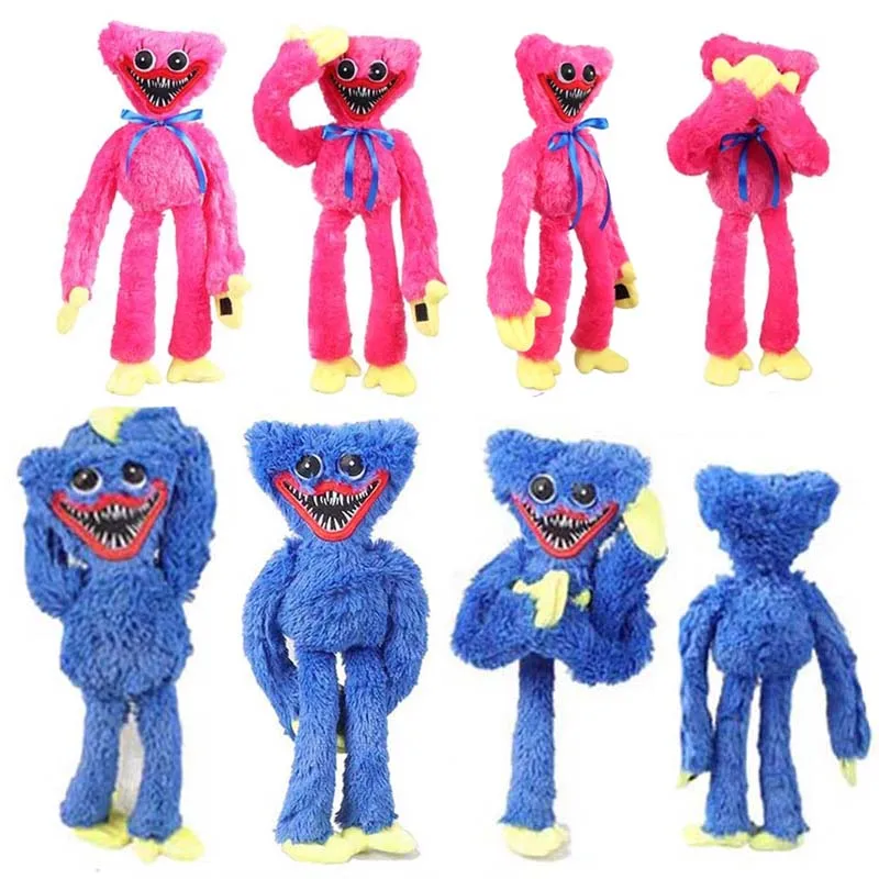 

40cm Huggy Wuggy Plush Doll Hot Poppy Playtime Game Toy Caroon Character Plush Doll Soft Stuffed Animals Kids Boys Xmas Gift Toy