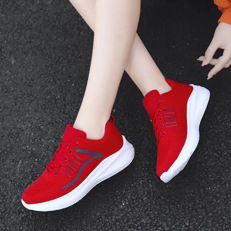 

Summer Sports Shoes Shock Women's Sneakers Rhinestones Sneakers Woman Shock Absorbing Women Running Shoes Chessure Tennis 386G