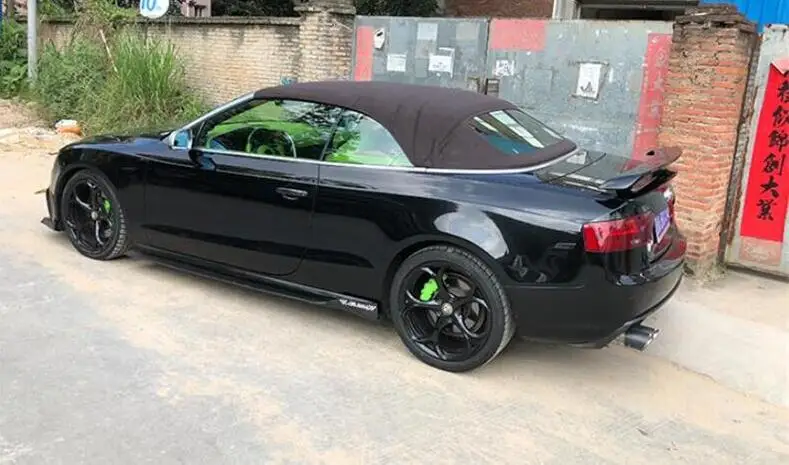 Передний и задний диффузор спойлер для Audi A5 S5 B8.5 2012-2016 из углеродного волокна