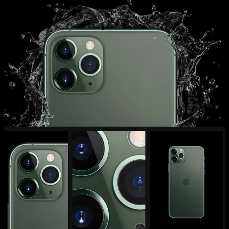 

Unlock Original Apple iphone 11 Pro Max Used Cell Phones 6.5Inch 64/256GB AMOLED Display 12+12MP 1SIM Card Smartphones IOS A13