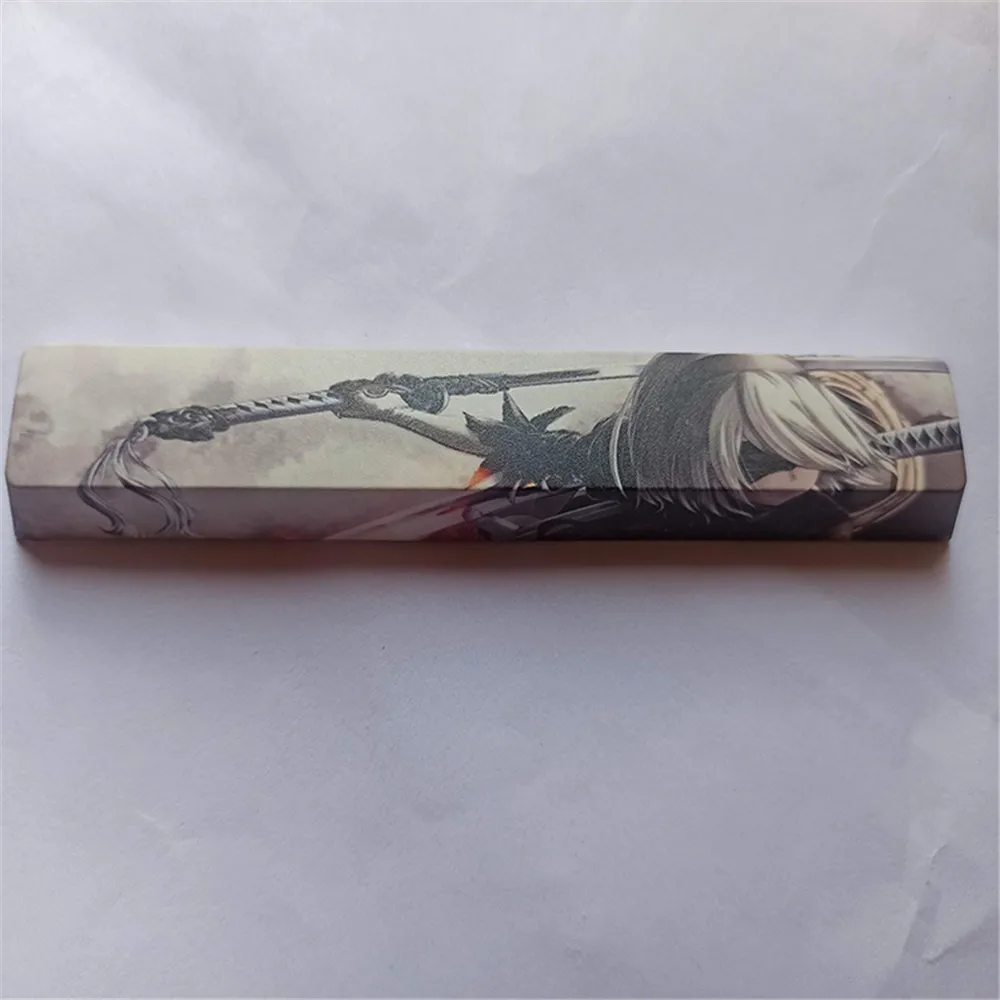 Запасная пятисторонняя клавиатура PBT с красителем пустая пробельная клавишная