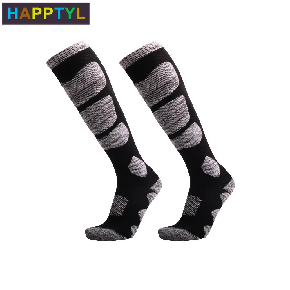 HAPPTYL 1 пара уплотненных лыжных носков для катания на лыжах сноуборде холодной
